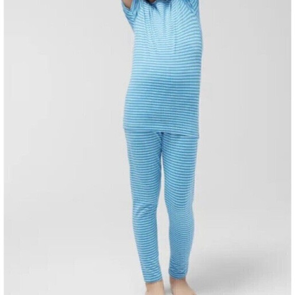 SOMA KIDS PAJAMAS UNISEX STRIPPED - Blue /White STRIPPED Size 8 - NWT FAMILY PJs
